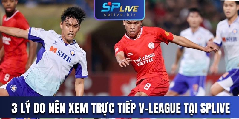 3 lý do nên xem trực tiếp V-League tại SPLIVE