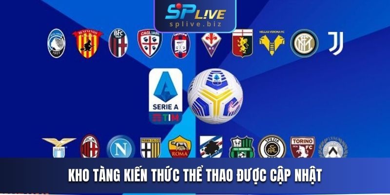 Kho tàng kiến thức thể thao được cập nhật
